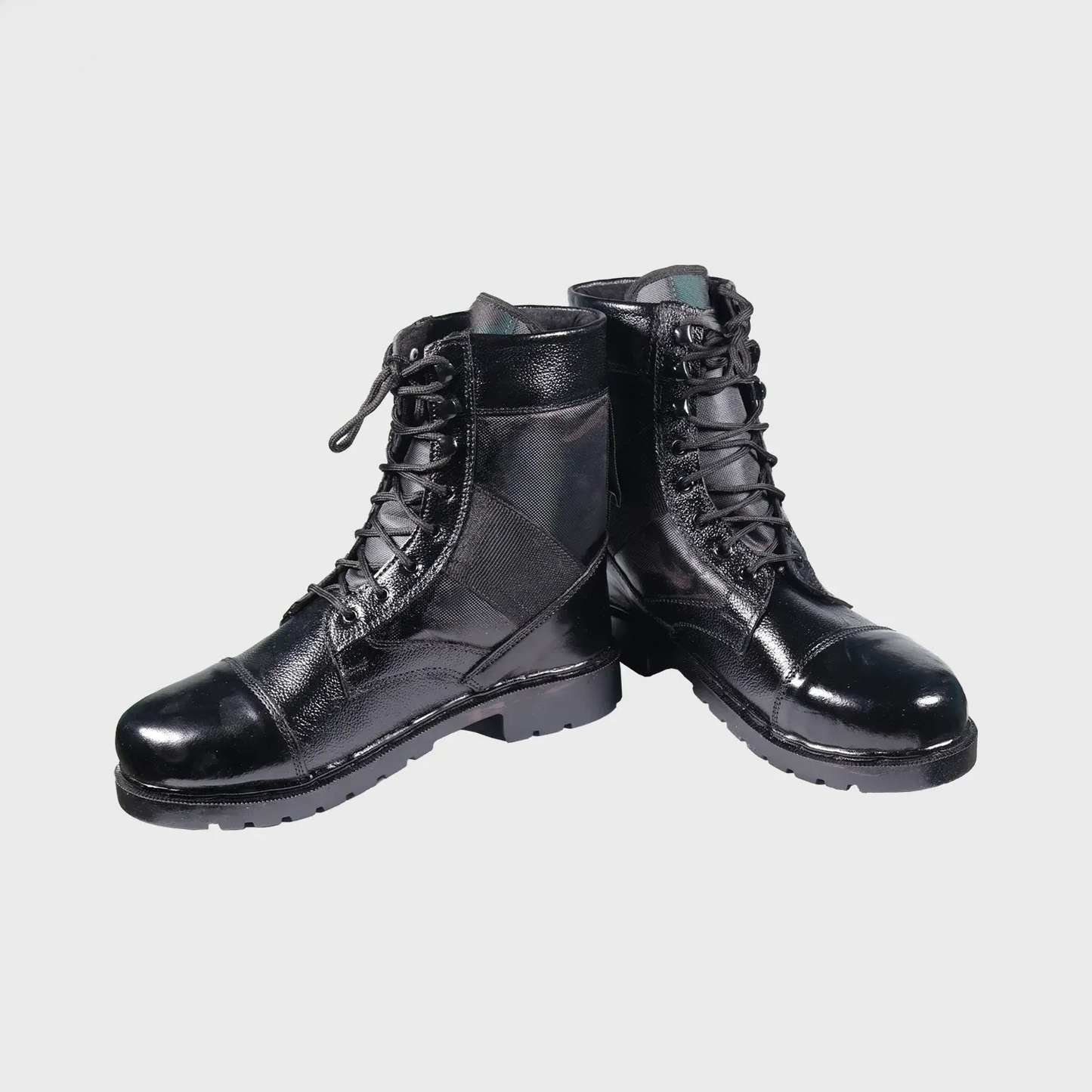 High Ankle Black Shoes