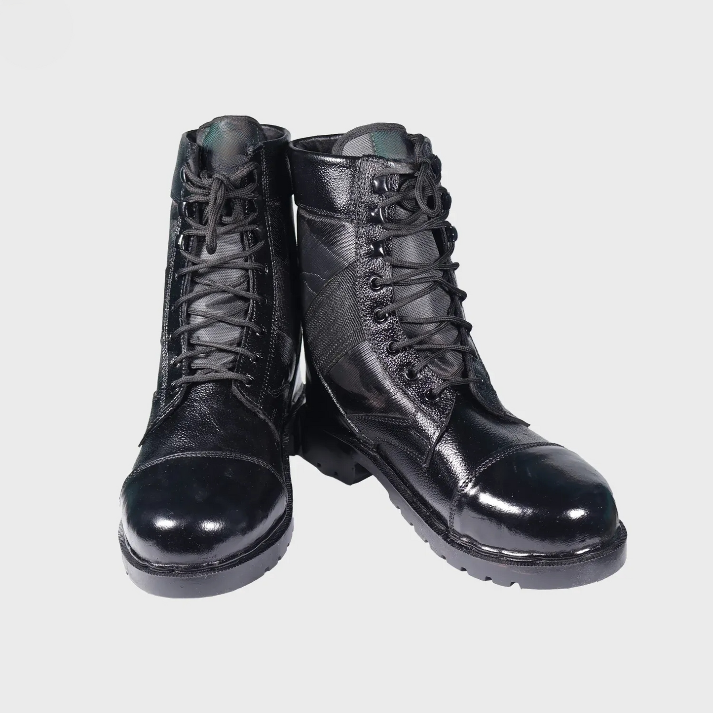 High Ankle Black Shoes