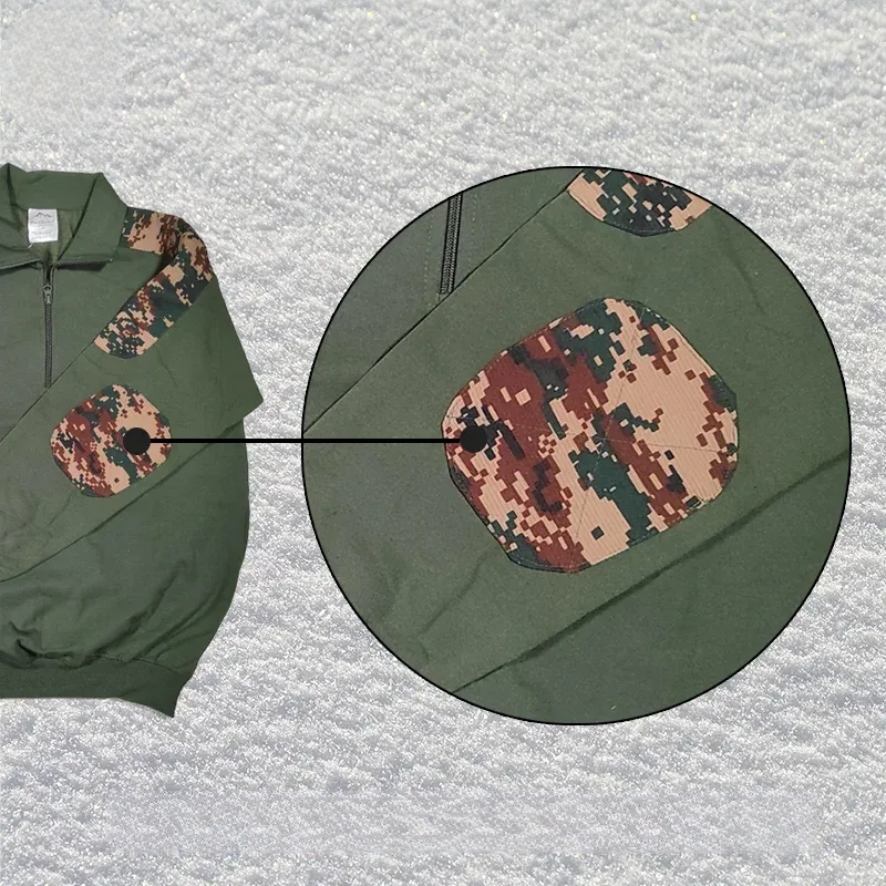 Winter T-shirt with Indian Army Print and OG