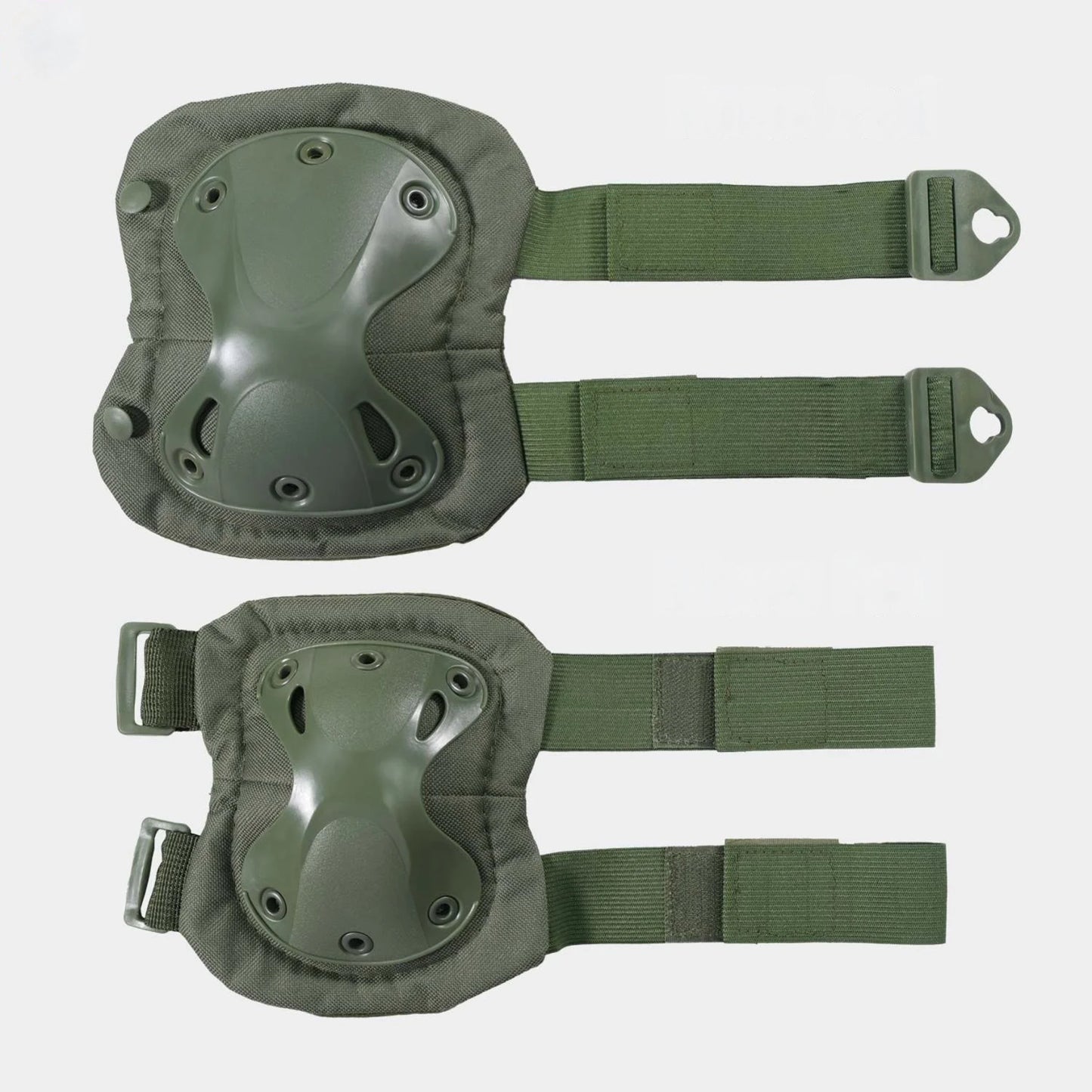 Tactical Knee and Elbow Guard Set – Army Green