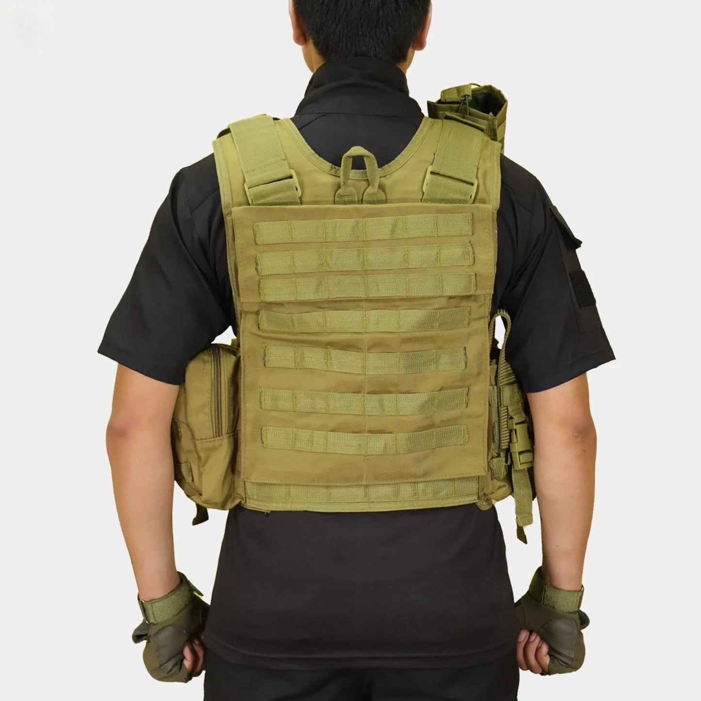 OG Tactical Utility Vest with Shoulder Pouch