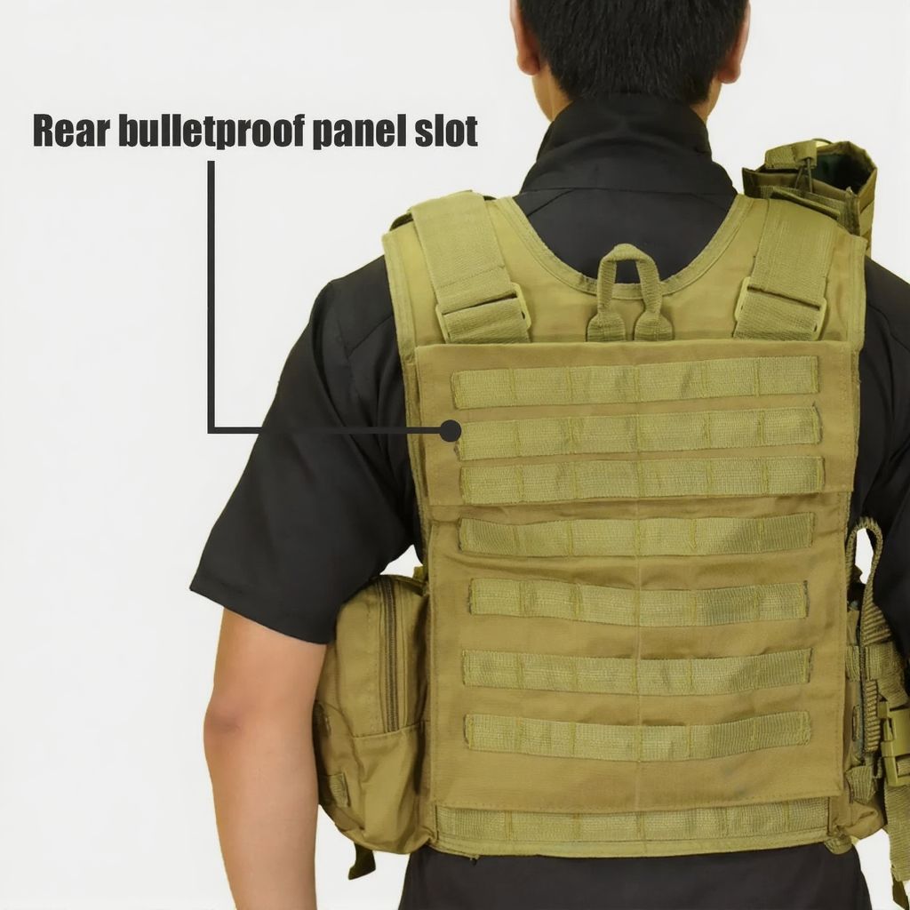 OG Tactical Utility Vest with Shoulder Pouch