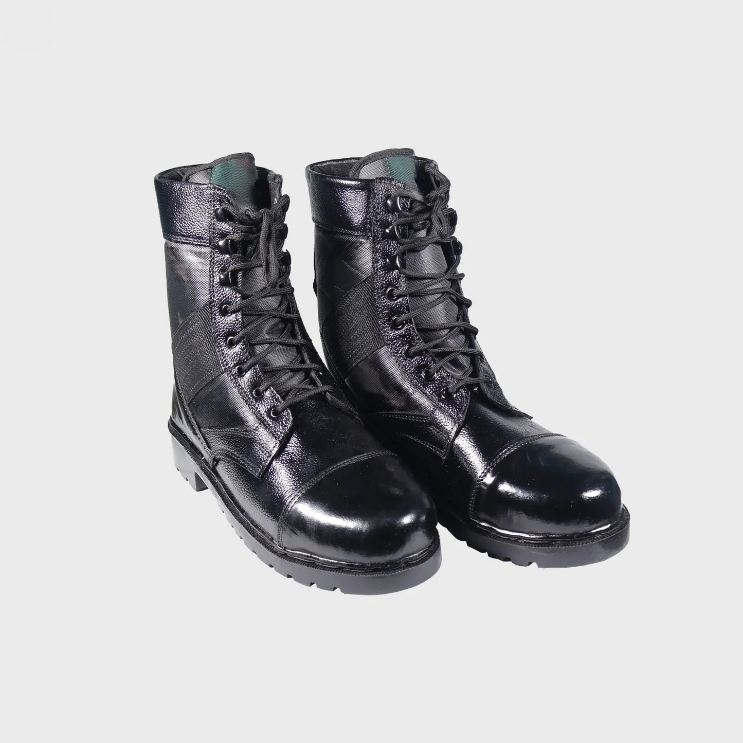 High Ankle Black Shoes