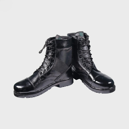 High Ankle Black Shoes