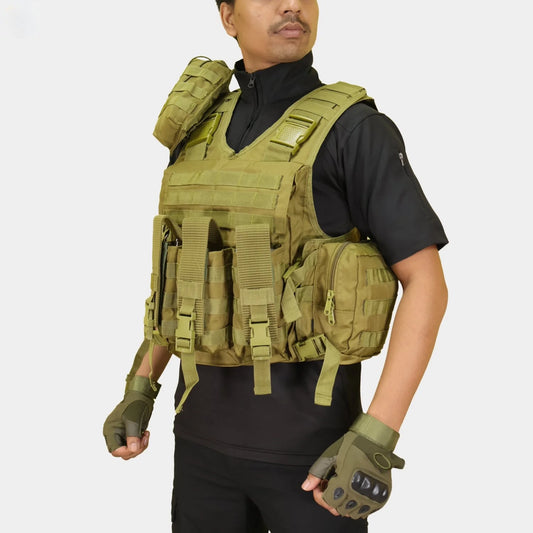 OG Tactical Utility Vest with Shoulder Pouch