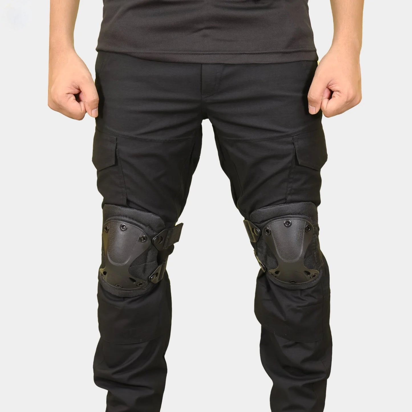 Tactical Knee and Elbow Guard Set – Black