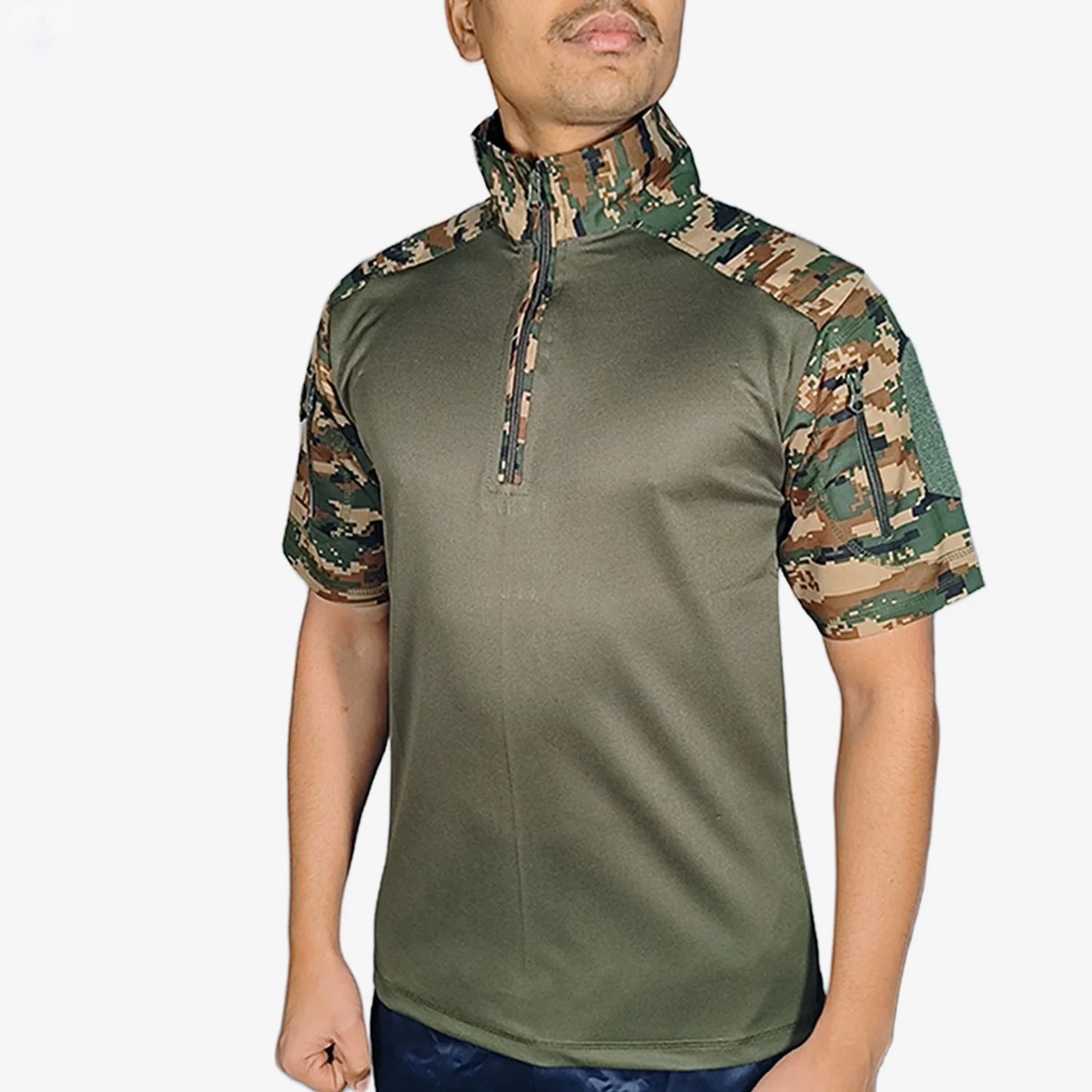 Indian Army New Pattern Half Sleeves Tactical T-Shirt
